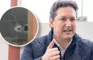 Daniel Salaverry denuncia atentado a disparos en su oficina en Vir� y teme por sus trabajadores: "Estoy vivo de milagro"