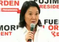 Keiko Fujimori llama a la calma tras avance del conteo electoral: "No podemos convocar a una insurgencia"
