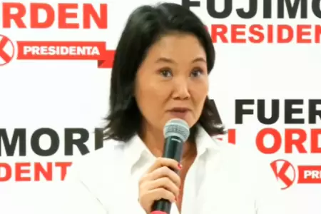 La candidata rechaz� posici�n de candidatos que llaman a la insurgencia.