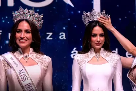 Luren M�rquez fue coronada como Miss Per� 2026