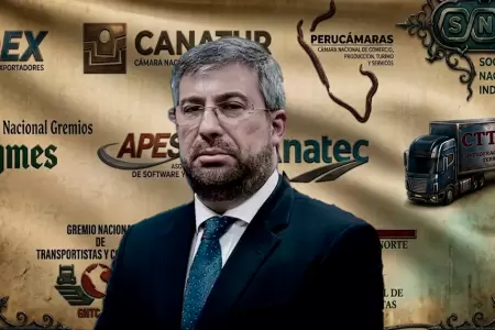 Uni�n de gremios exige la destituci�n de Corvetto.