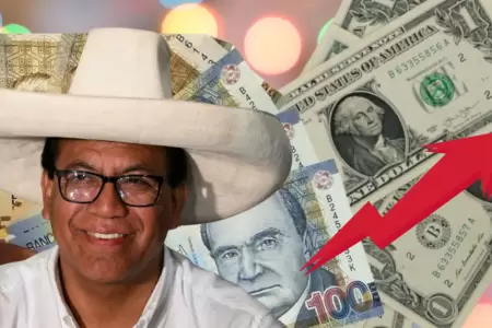 Precio del d�lar aumenta tras resultados de segunda vuelta electoral.