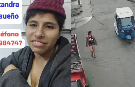Se busca a Alexandra Arrisue�o V�squez, joven de 23 a�os desaparecida en Indepen