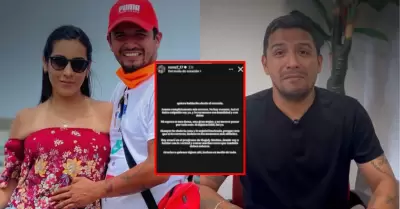 Reimond Manco asume la culpa total y defiende a Lilia Moretti