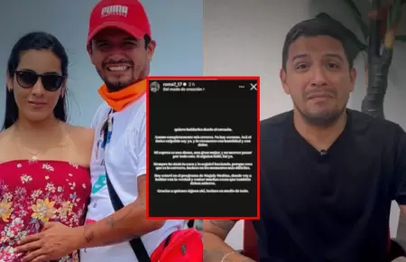 Reimond Manco asume la culpa total y defiende a Lilia Moretti