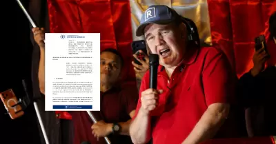 Presentan denuncia penal contra Rafael L�pez Aliaga tras exigir nulidad de Elecc