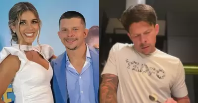 Korina manda saludo de cumplea�os a Mario Hart