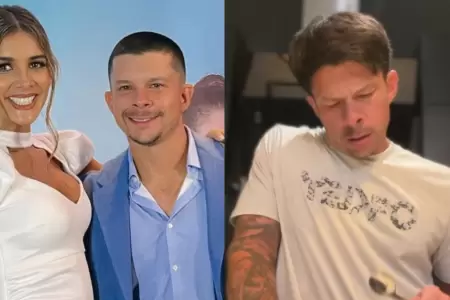 Korina manda saludo de cumplea�os a Mario Hart