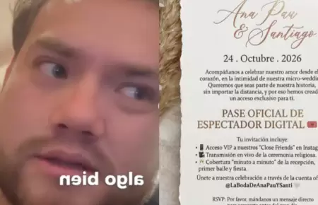 Hombre fue invitado a una "boda digital"