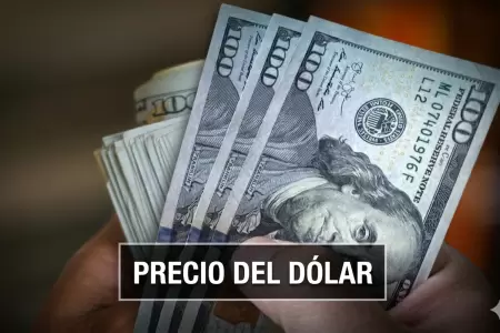 Precio de compra y venta del d�lar este jueves 16 de abril