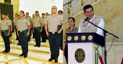Ascienden a 26 suboficiales de la PNP por acci�n distinguida contra el crimen.