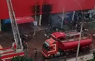 Villa El Salvador: Incendio de grandes proporciones consume al mercado Oasis