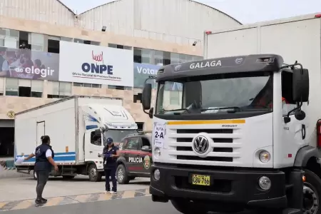 Empresa Galaga responsabiliza a ONPE por demora del material electoral.