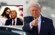 Trump publica nueva imagen con Jesucristo y desaf�a a sus cr�ticos en medio de pol�mica con el Papa
