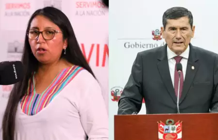 Ruth Luque afirma que su bancada no dar� voto de confianza a gabinete Arroyo.