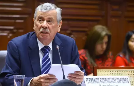 Rospigliosi: Comisi�n de Constituci�n evaluar� nueva ley org�nica del MP mediant