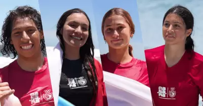 Per� gana tres medallas de oro y una de plata en surf