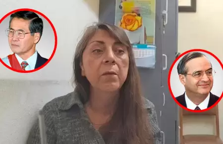 La exfuncionaria fue sentenciada por sus v�nculos con el fujimontesinismo.