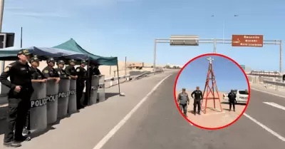 PNP blinda frontera sur del pa�s tras expulsiones migratorias en Chile