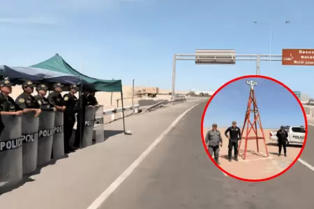 PNP blinda frontera sur del pa�s tras expulsiones migratorias en Chile