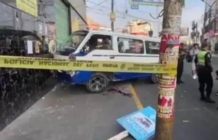 Chofer de combi de 18 a�os fue asesinado por falso pasajero.