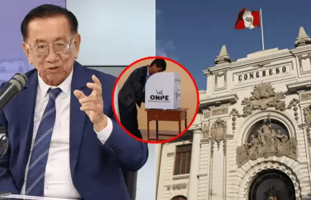 Balc�zar opin� sobre partidos pol�ticos que perdieron representaci�n en el Congr