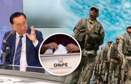 FF.AA. podr�an trasladar material electoral en segunda vuelta tras fallas de ONP