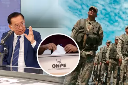 FF.AA. podr�an trasladar material electoral en segunda vuelta tras fallas de ONP