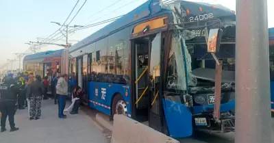 Accidente en M�xico: Choque dej� 20 heridos.