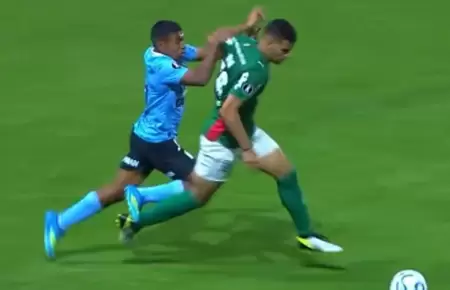 Conmebol public� audios del VAR tras pol�mico penal a Palmeiras.
