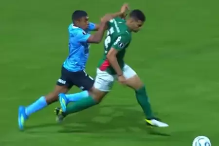 Conmebol public� audios del VAR tras pol�mico penal a Palmeiras.