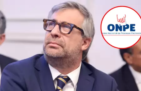 ONPE asumir� gastos de defensa legal de Piero Corvetto ante investigaciones por