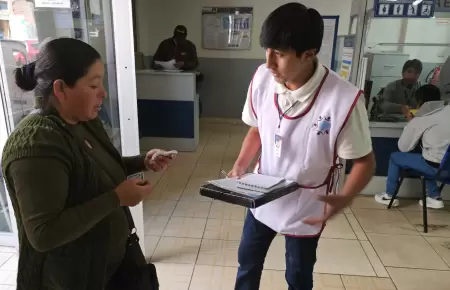 Voluntarios de Reniec ayudar�n en las gestiones que ofrece la entidad