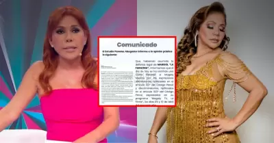 Marisol env�a carta notarial a Magaly