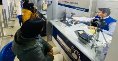 Reniec brindara atenci�n este s�bado 18