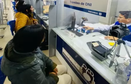 Reniec brindara atenci�n este s�bado 18