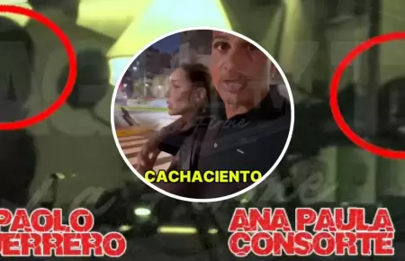 Paolo Guerrero es captado con Ana Paula Consorte