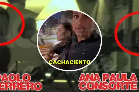 Paolo Guerrero es captado con Ana Paula Consorte