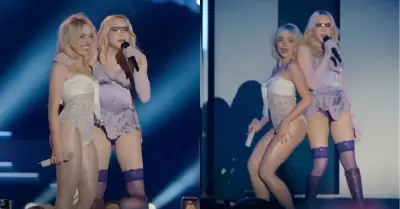 Madonna reaparece junto a Sabrina Carpenter en Coachella