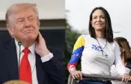 Mar�a Corina Machado afirma no arrepentirse de haber entregado su Nobel a Trump: "Siempre le agradeceremos"