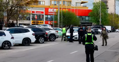 Tiroteo en Kiev, Ucrania: Polic�a abati� a sospechoso.