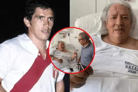Ram�n Mifflin, hist�rico exjugador de la selecci�n peruana, fue hospitalizado