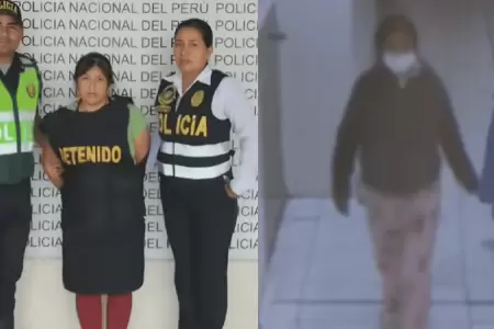 PNP captur� en El Agustino a reclusa que fug� de hospital de Arequipa