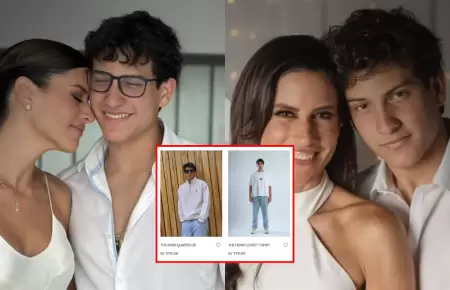 Hijo mayor de Mar�a P�a Copello lanza su propia marca de ropa