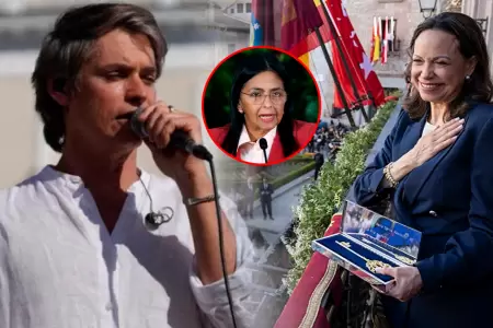 Carlos Baute, artista venezolano, realiz� c�nticos contra la figura de Delcy Rod