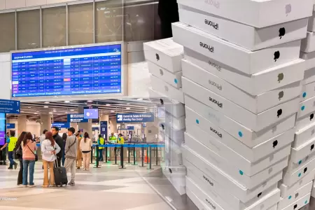 Pasajera no declar� los bienes incautados, buscando venderlos en Per� sin pagar 