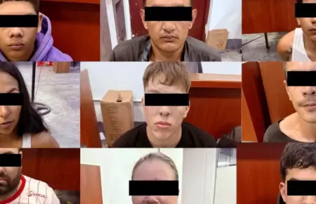 PNP captur� a 9 integrantes del "B�nker Gota Colombo"