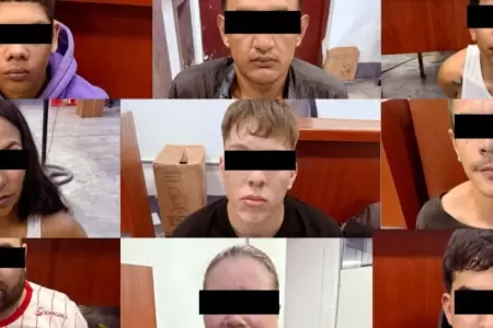 PNP captur� a 9 integrantes del "B�nker Gota Colombo"