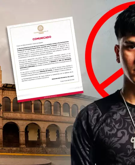 Creador de contenido es rechazado oficialmente por la comunidad andina tras come