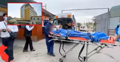 Menor con lesiones graves es trasladada al Hospital del Ni�o de Bre�a desde Tacn